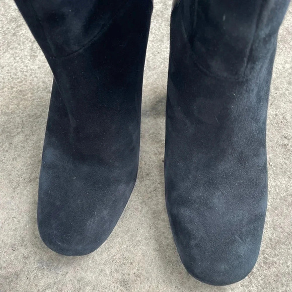 See By Chloé Black Suede Leather Ankle Boots, Size 37 - Picture 8 of 15